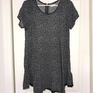 Patterned Swing Dress